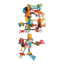 Flamingo Toy Hanger with Beads
