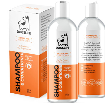DogsLife Dog Shampoo & Conditioner 237ml, 237ml