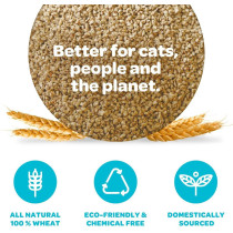 sWheat Scoop Original All Natural Cat Litter, 11.33 kg