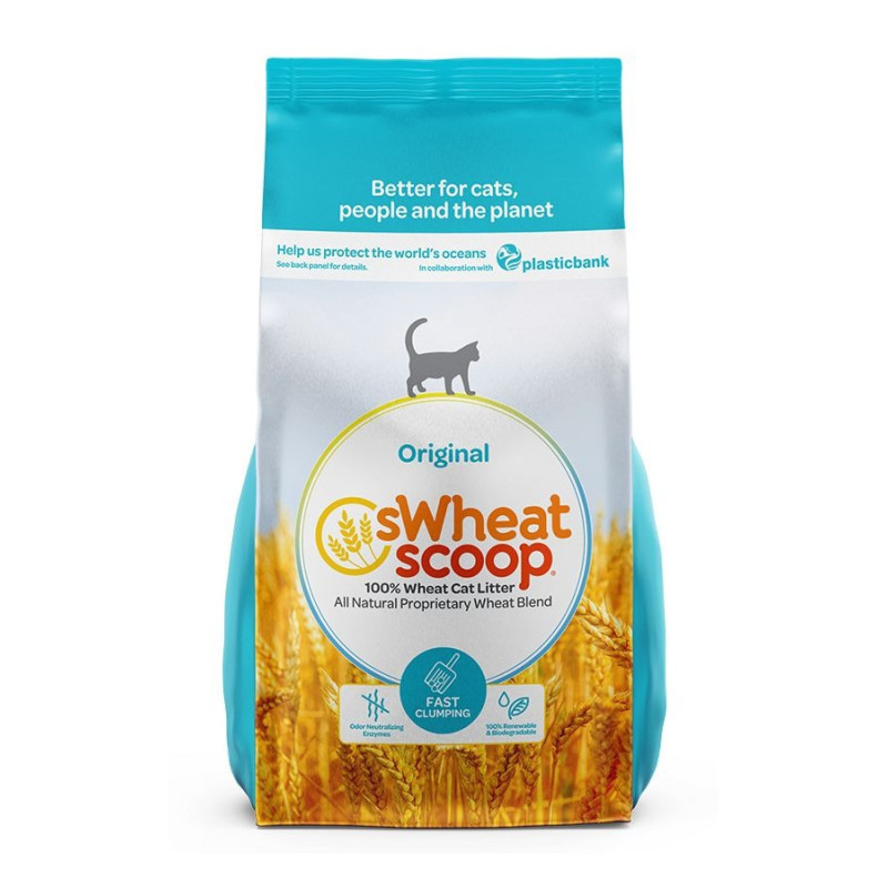 sWheat Scoop Original All Natural Cat Litter, 11.33 kg