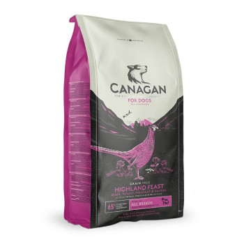 Canagan 12kg Highland Feast For Dogs Dry Food, Brown