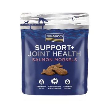 Fish4Dogs 225g Support Plus Joint Health Salmon Morsels, Dog Food