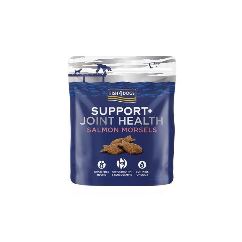 Fish4Dogs 225g Support Plus Joint Health Salmon Morsels, Dog Food