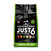 Harringtons 2kg Just 6 Lamb Grain Free Dry Dog Food