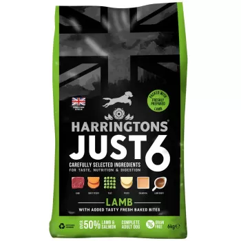 Harringtons 6kg Just 6 Lamb...