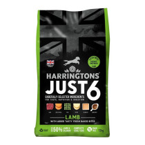 Harringtons 12kg Just 6 Lamb Grain Free Dry Dog Food