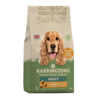 Harringtons 4kg Complete Turkey Veg Adult Dry Dog Food