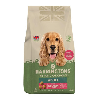 Harringtons 1.7kg Complete Salmon And Potato Dry Dog Food, Brown
