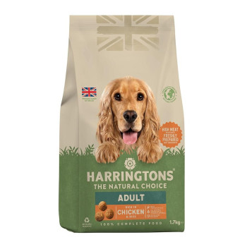 Harringtons 1.7kg Complete Chicken Adult Dry Dog Food, Brown