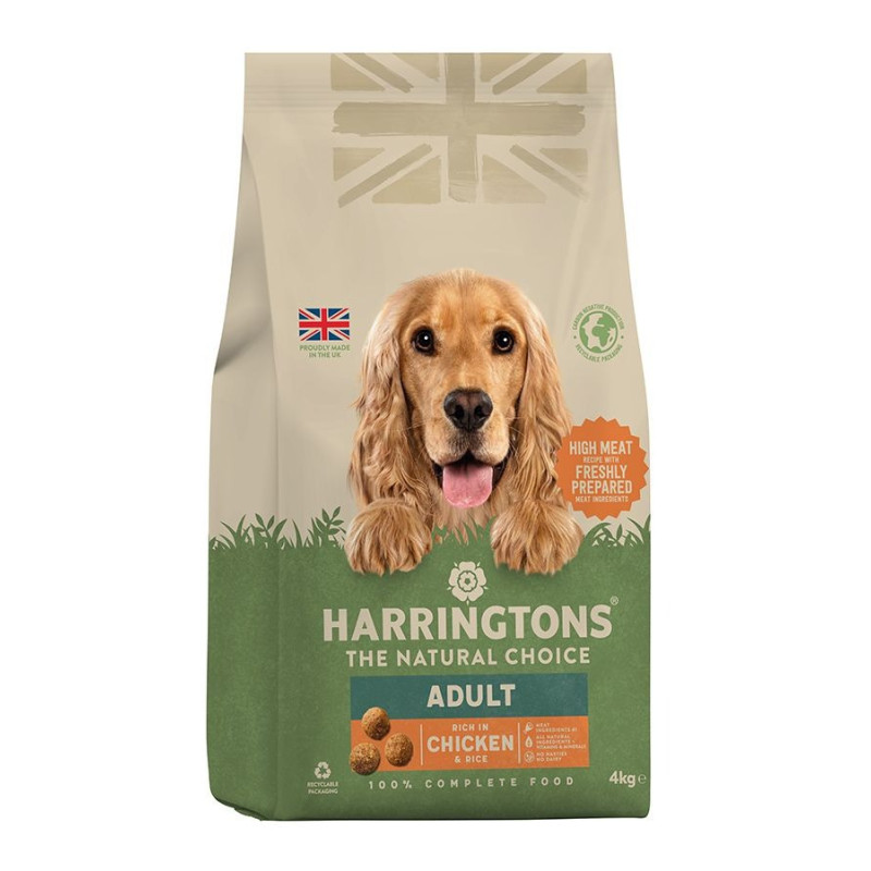 Harringtons 4kg Complete Chicken Adult Dry Dog Food