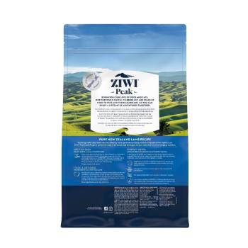 ZiwiPeak 1kg Air Dried Lamb Dog Food, Brown