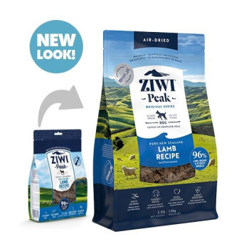 ZiwiPeak 1kg Air Dried Lamb Dog Food, Brown