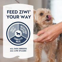 ZiwiPeak 1kg Air Dried Lamb Dog Food, Brown