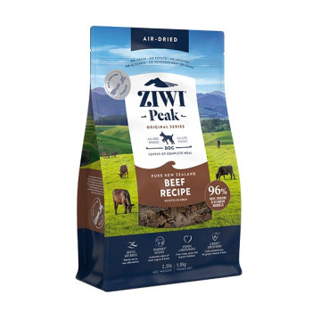 ZiwiPeak 4kg Beef Air Dried Dog Food, Brown