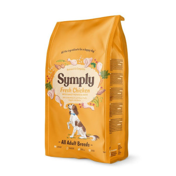 Symply 12kg Adult Fresh Chicken Dry Dog Food