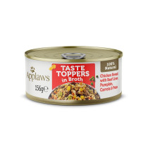 Applaws Taste Topper Broth Chicken Beef Dog Tin, 156g