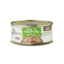Applaws Taste Topper Gravy Chicken Lamb Dog Tin, 156g