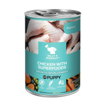 Billy & Margot 395g Puppy Chicken with Superfoods Can