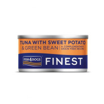 Fish4Dogs 85g Tuna with Sweet Potato And Bean Wet Food