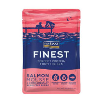 Fish4Dogs Finest Salmon Mousse for Dogs, 100 g