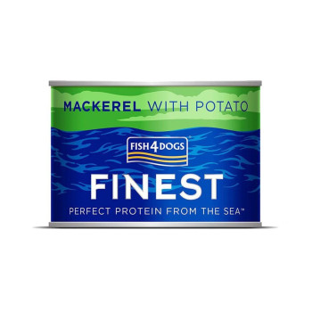 Fish4Dogs 185g Mackerel Complete Wet Dog Food