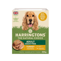 Harringtons 400g Turkey Grain Free Adult Wet Dog Food