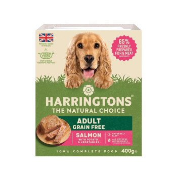 Harringtons 400g Salmon Grain Free Adult Wet Dog Food