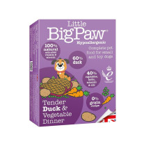 Little Big Paw Dog Duck & Vegetable Dinner, 150 g