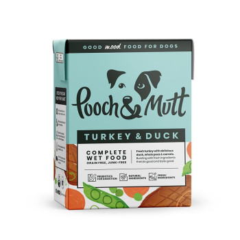 Pooch & Mutt 375g Turkey And Duck Dog Wet Food