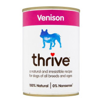 Thrive 400g Complete Dog Venison Wet Food