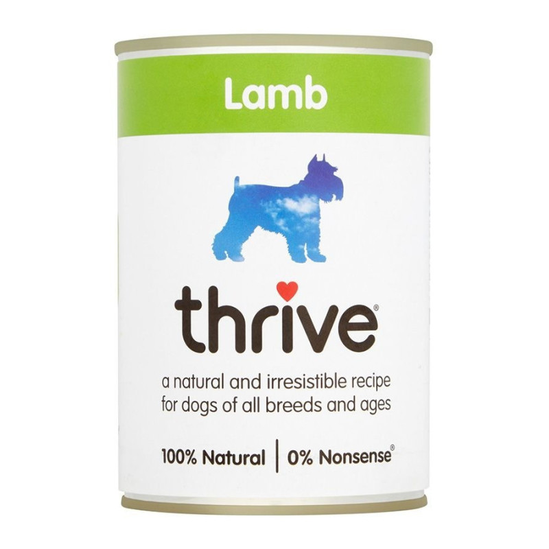 Thrive 400g Complete Dog Lamb Wet Food