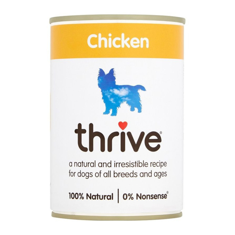 Thrive 400g Complete Dog Chicken Wet Food