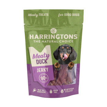 Harringtons Duck Jerky High Meat Dog Treats 70g