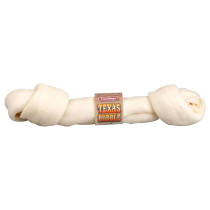 Flamingo Texas Bubble Rawhide Bone Dog Treats, 20-25cm, white