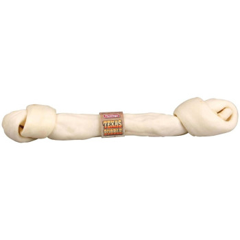 Flamingo Texas Bubble Rawhide Bone Dog Treats, 38-41cm, white