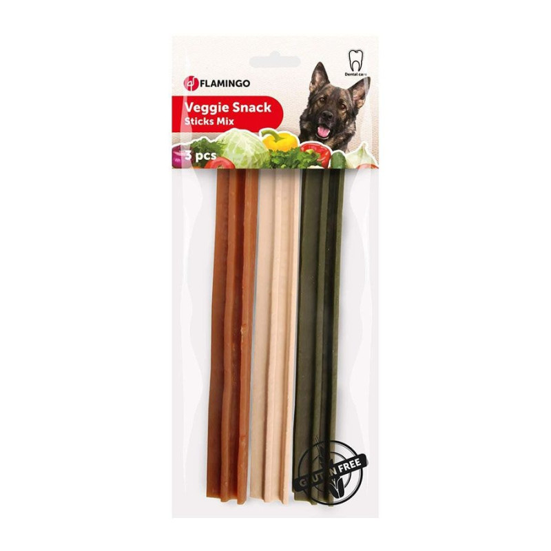 Flamingo Veggie Rod Mix, 18 cm, Mix color