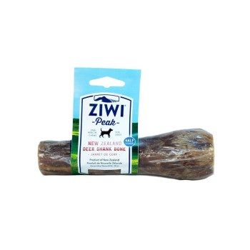 ZiwiPeak Deer Shank Bone, half, dark brown