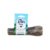ZiwiPeak Deer Shank Bone, half, dark brown