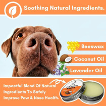 DogsLife Paw & Nose Balm Dog 60ml, 60 ml, Light Green 