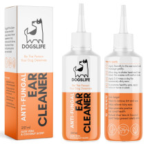 DogsLife Anti-Fungal Ear Cleaner Dog 237ml for dog