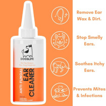 DogsLife Anti-Fungal Ear Cleaner Dog 237ml for dog
