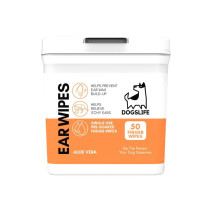 DogsLife Ear Wipes Aloe Vera Dog 50pcs
