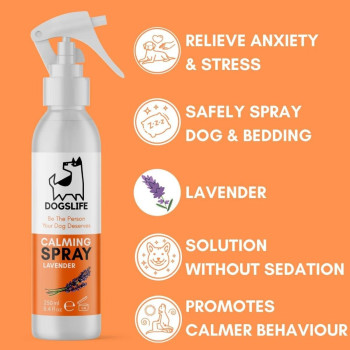 DogsLife Calming Lavender Dog Spray 250ml, 250ml