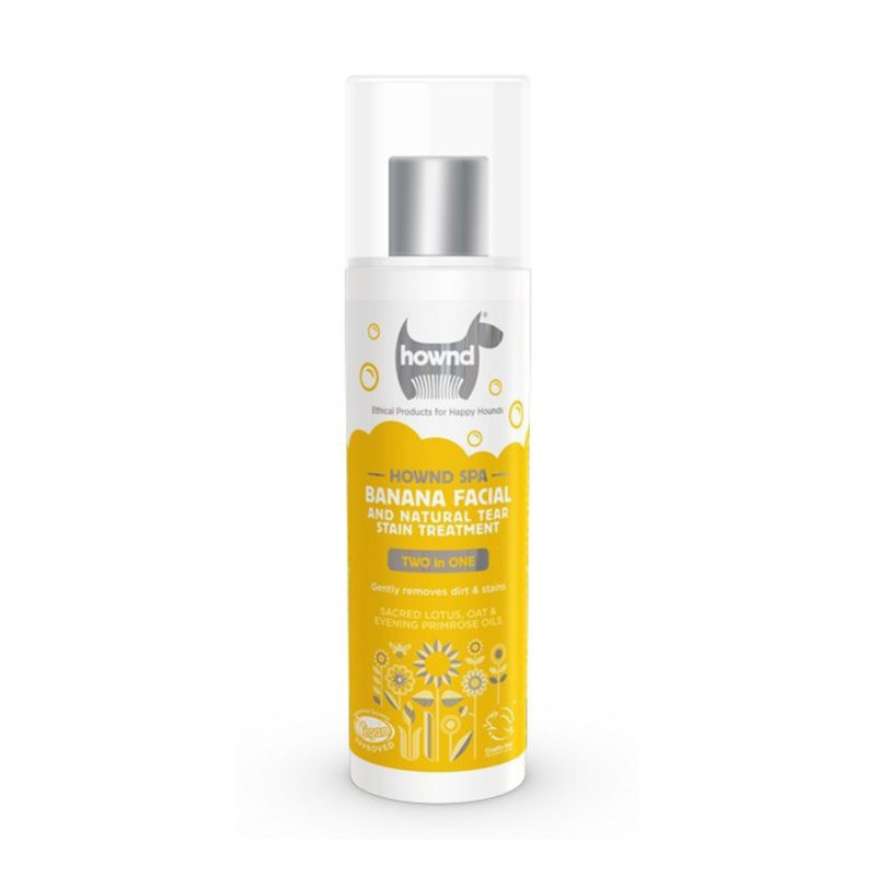 Hownd Banana Facial and Natural Tear Stain Treatment, 250ml