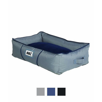 Rogz Lekka Cushioned Bed, Small, Black