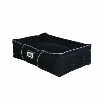 Rogz Lekka Cushioned Bed, Medium, Black