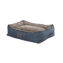 Rogz Indoor Cushioned Bed, Small, Petrol