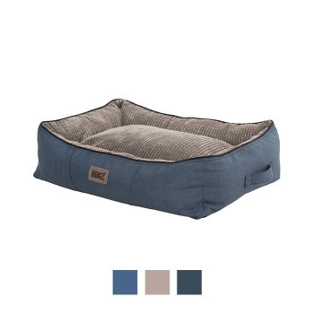 Rogz Indoor Cushioned Bed, Small, Petrol
