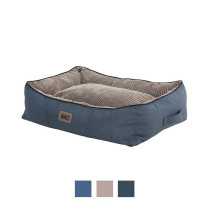 Rogz Indoor Cushioned Bed, Small, Petrol