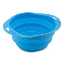 Beco Dog Travel Bowl, Medium, Blue